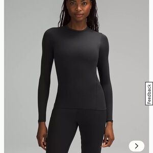 LULULEMON Wundermost Ultra Soft Nulu Crewneck in Black